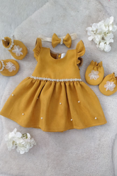 Mustard Suede set